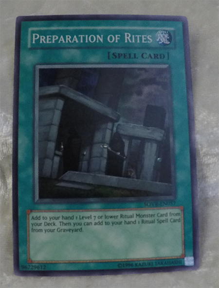 Preparation of Rites SOVR-EN057