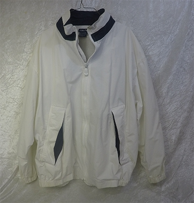 Nautica White Windbreaker