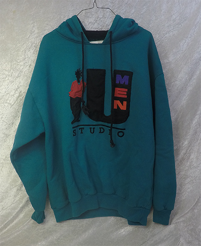 UMEN Teal Hoody L